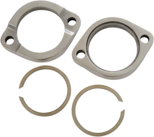 Drag Specialties Heavy Duty Exhaust Flange Kit fits 1984-2024 Harley Touring