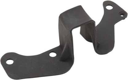 Drag Specialties Matte Black Rear Exhaust Pipe Bracket for 99-06 Harley Touring
