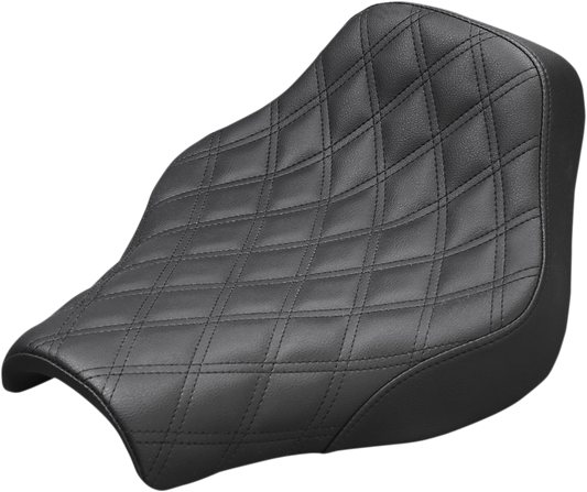 Saddlemen Renegade Lattice Solo Gel Seat for 2018-2025 Harley Softail FXST FXBB