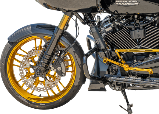 Arlen Ness Wrapper 19" Carbon Fiber Front Fender for 1999-2013 Harley Touring
