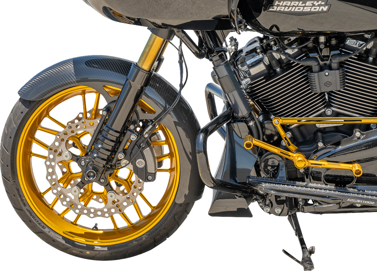 Arlen Ness Carbon Fiber 19" Wrapper Front Fender for 2023-2024 Harley Touring
