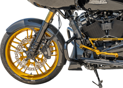 Arlen Ness Carbon Fiber 19" Wrapper Front Fender for 2023-2024 Harley Touring