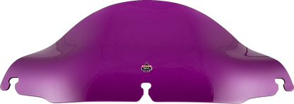 Klock Werks Kolor Flare 6.5" Purple Windshield for 1996-2013 Harley Touring FLHX