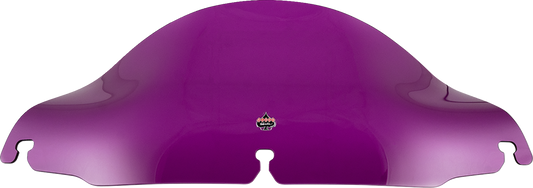 Klock Werks Kolor Flare 6.5" Purple Windshield for 1996-2013 Harley Touring FLHX