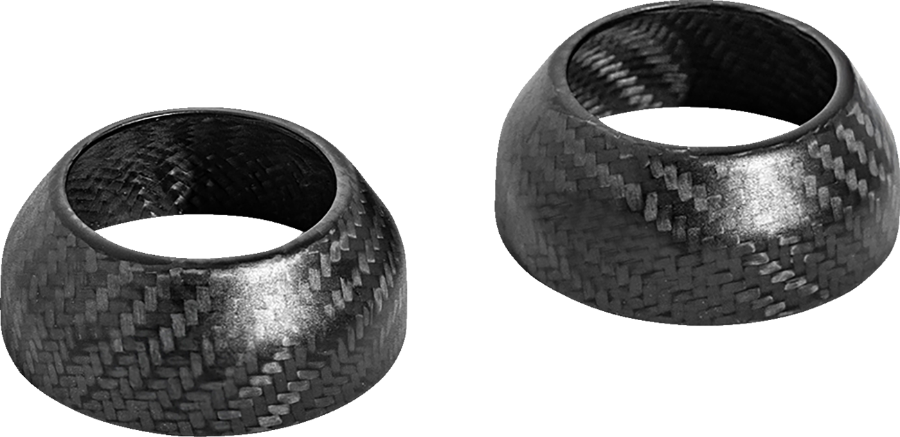 Saddlemen 39MM Carbon Fiber Matte Fork Covers fits 1988-22 Harley Sportster Dyna