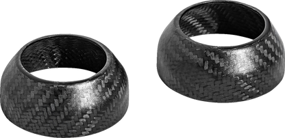 Saddlemen 39MM Carbon Fiber Matte Fork Covers fits 1988-22 Harley Sportster Dyna