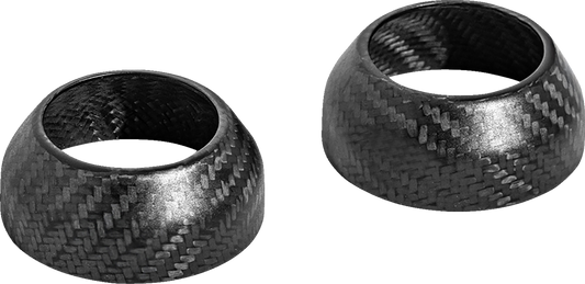 Saddlemen 39MM Carbon Fiber Matte Fork Covers fits 1988-22 Harley Sportster Dyna