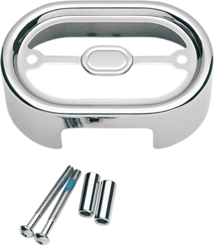 Drag Specialties Chrome Regulator Cover 01-06 Harley Softail FLSTN FXSTD FLSTF