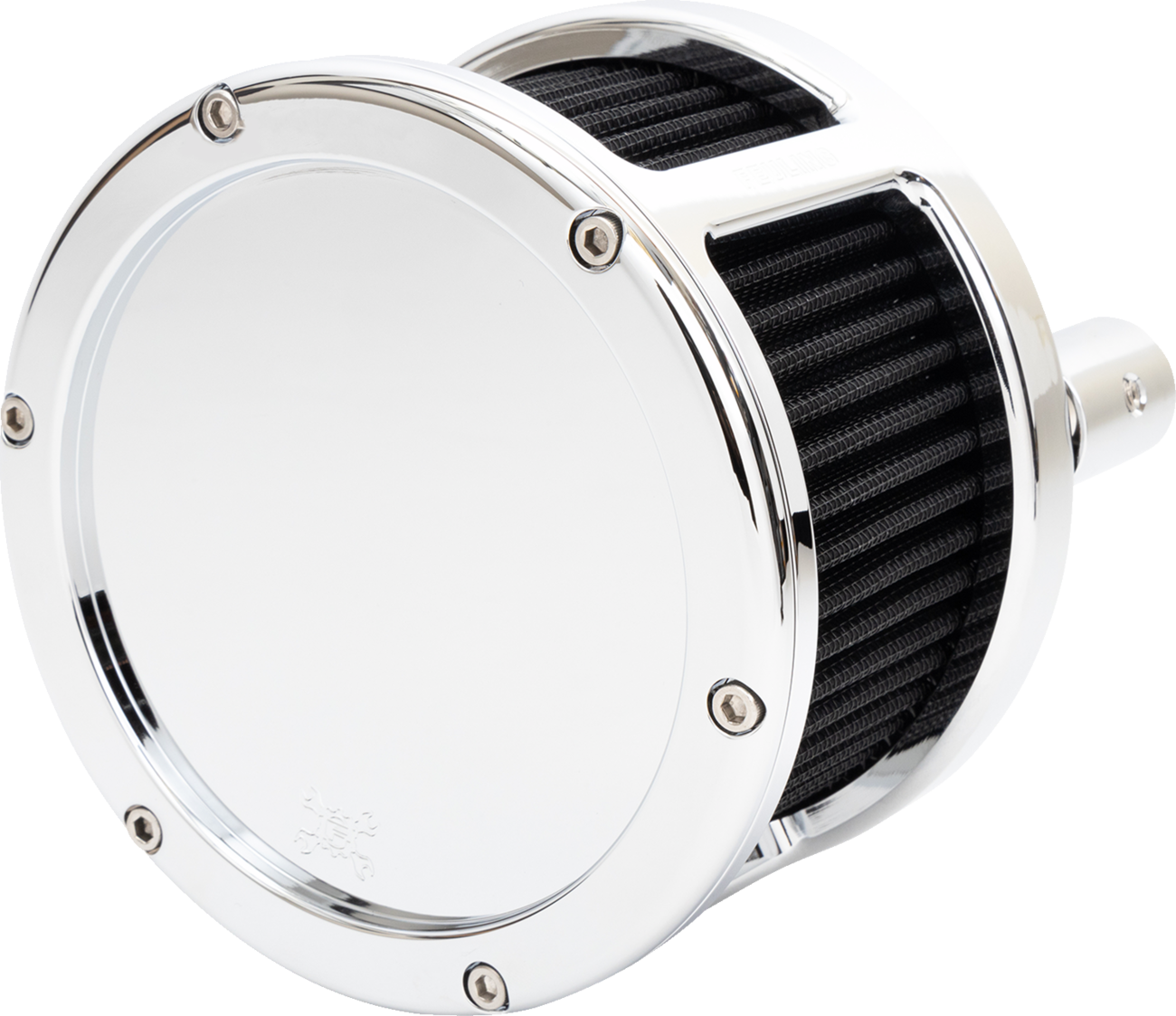 Feuling BA Race Series Solid Chrome Air Cleaner Kit 17-24 Harley Touring Softail
