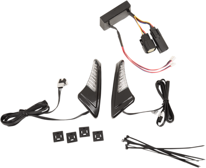 Ciro Snake Eyes Led Tour Pak Light Kit 2014-2024 Harley Touring FLHTK FLTRU