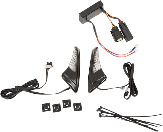 Ciro Snake Eyes Led Tour Pak Light Kit 2014-2024 Harley Touring FLHTK FLTRU