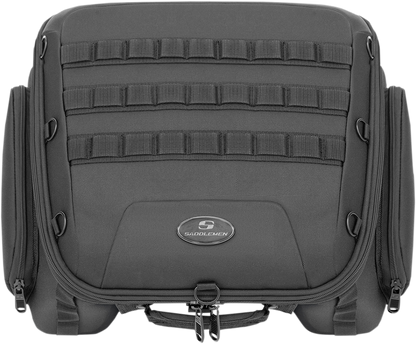 Saddlemen Tactical Black Universal Motorcycle Rear Tail Bag Harley Davidson