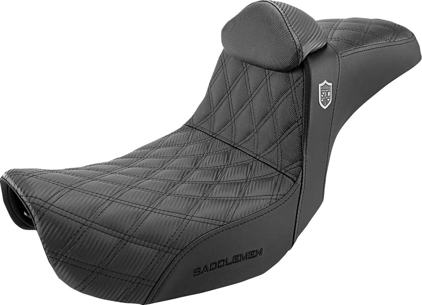 Saddlemen Pro Series SDC Lattice Motorcycle Seat 2006-2017 Harley Dyna Low Rider