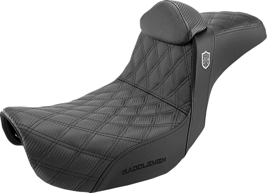Saddlemen Pro Series SDC Lattice Motorcycle Seat 2006-2017 Harley Dyna Low Rider