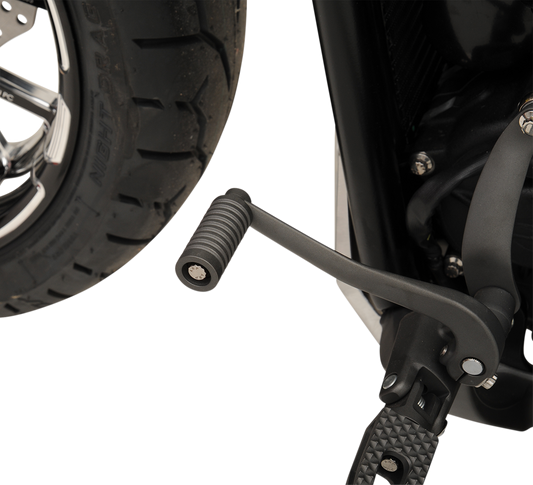 Thrashin Black Aluminum Universal Motorcycle Shift Peg for Harley Davidson