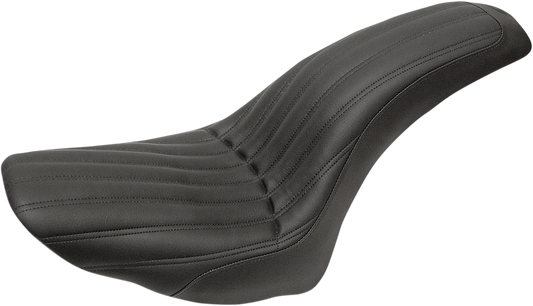 Saddlemen Knuckle Ribbed Gel Seat for 2006-2017 Harley Softail Heritage Deluxe