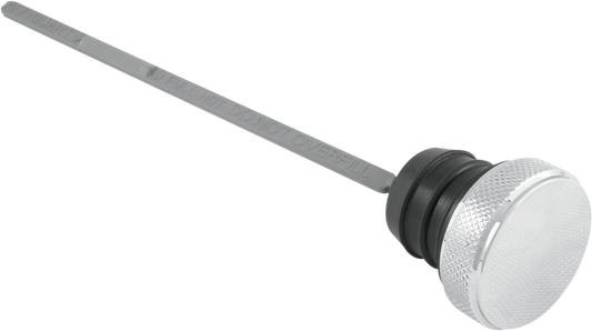 Drag Specialties Chrome Peaked Oil Dipstick fits 2000-2006 Harley Touring
