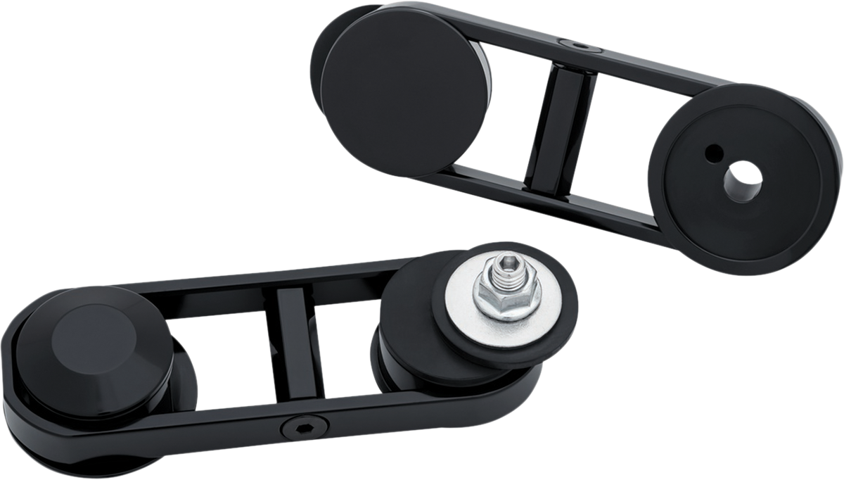 Kuryakyn 6576 Adjustable Fairing Drop Mirror Mounts 2006-2013 Harley Touring