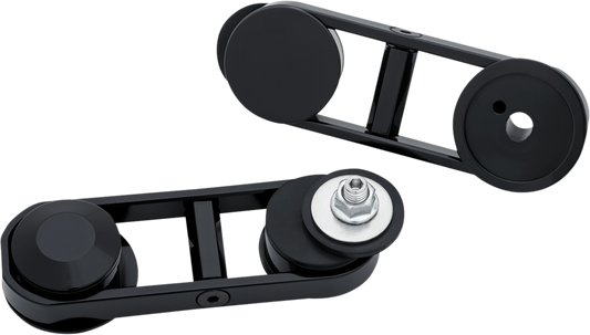 Kuryakyn 6576 Adjustable Fairing Drop Mirror Mounts 2006-2013 Harley Touring