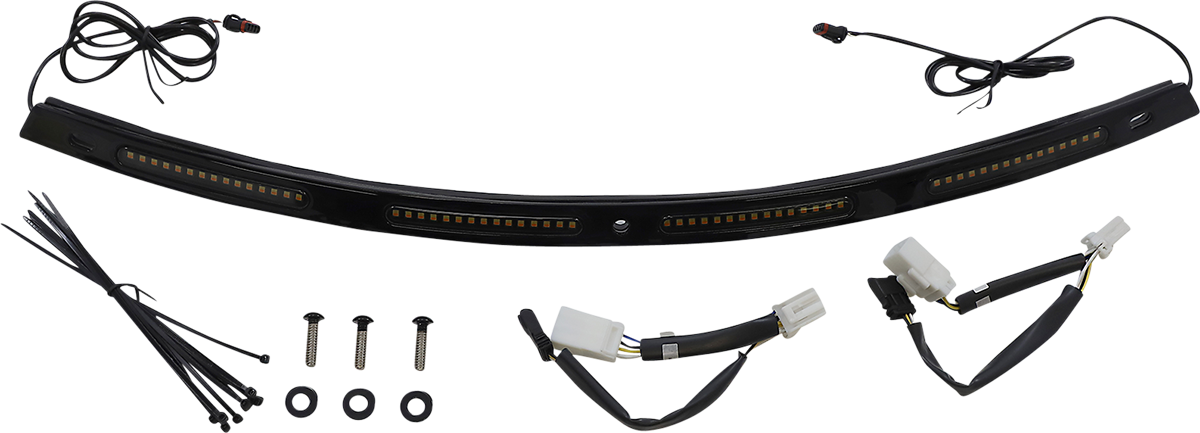 Custom Dynamics LED Batwing Fairing Windshield Trim 2006-2013 Harley Touring