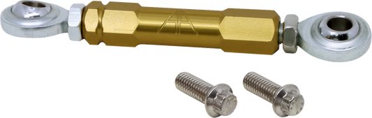 Alloy Art Gold Adjustable Engine Stabilizer Link for 2009-2024 Harley Touring