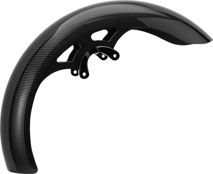 Arlen Ness Wrapper 19" Carbon Fiber Front Fender for 2014-2025 Harley Touring