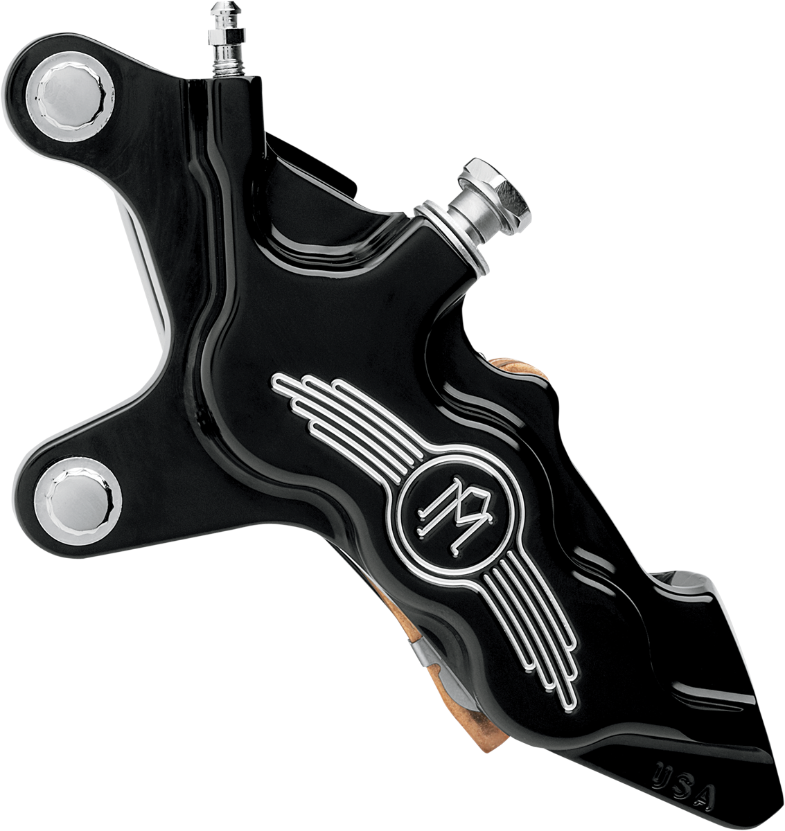 Performance Machine 6 Piston Front Motorcycle Brake Caliper 2000-2014 Softail