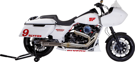 Slyfox 2-into-1  Full Exhaust System fits 2017-2023 Harley Touring FLTR FLHX M8