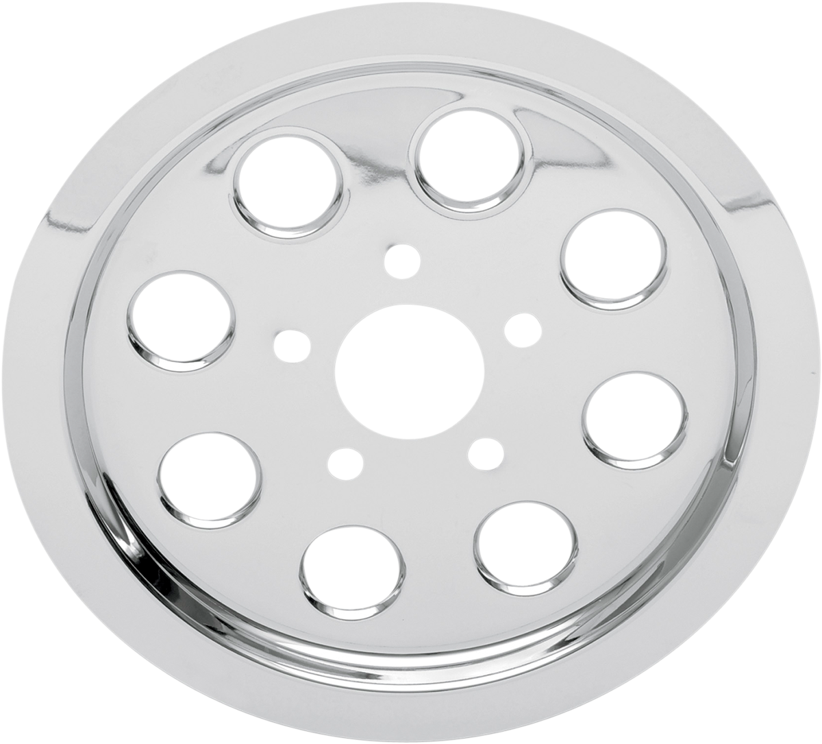 Drag Specialties Chrome Outer Rear Pulley Cover 91-03 Harley Davidson Sportster