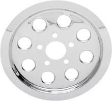 Drag Specialties Chrome Outer Rear Pulley Cover 91-03 Harley Davidson Sportster