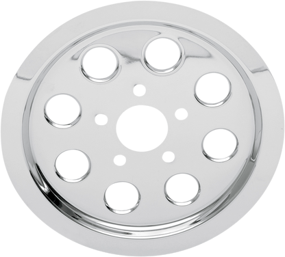 Drag Specialties Chrome Outer Rear Pulley Cover 91-03 Harley Davidson Sportster