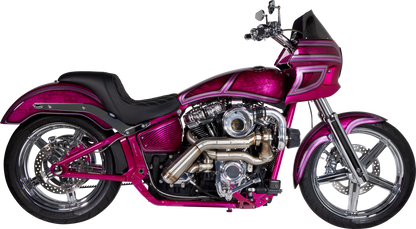 Trask  Brushed Tornado Turbo Performance Kit for 2017-2023 Harley Davidson M8