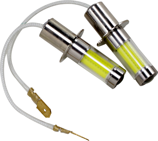Rivco H3 White LED Replacement Motorcycle Bulbs for Pre 2006 Harley Davidson