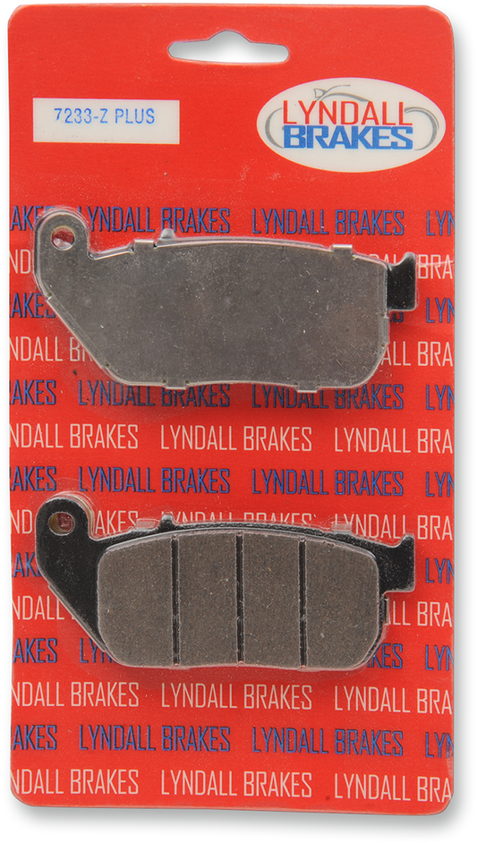 Lyndall Racing Z-Plus Front Brake Pads for 2004-2013 Harley Sportster