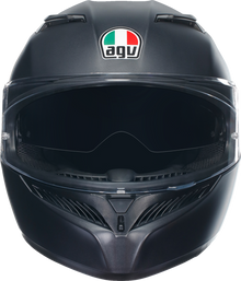 AGV K3 Mono Matte Black Unisex Adult Motorcycle Street Race Full Face Helmet