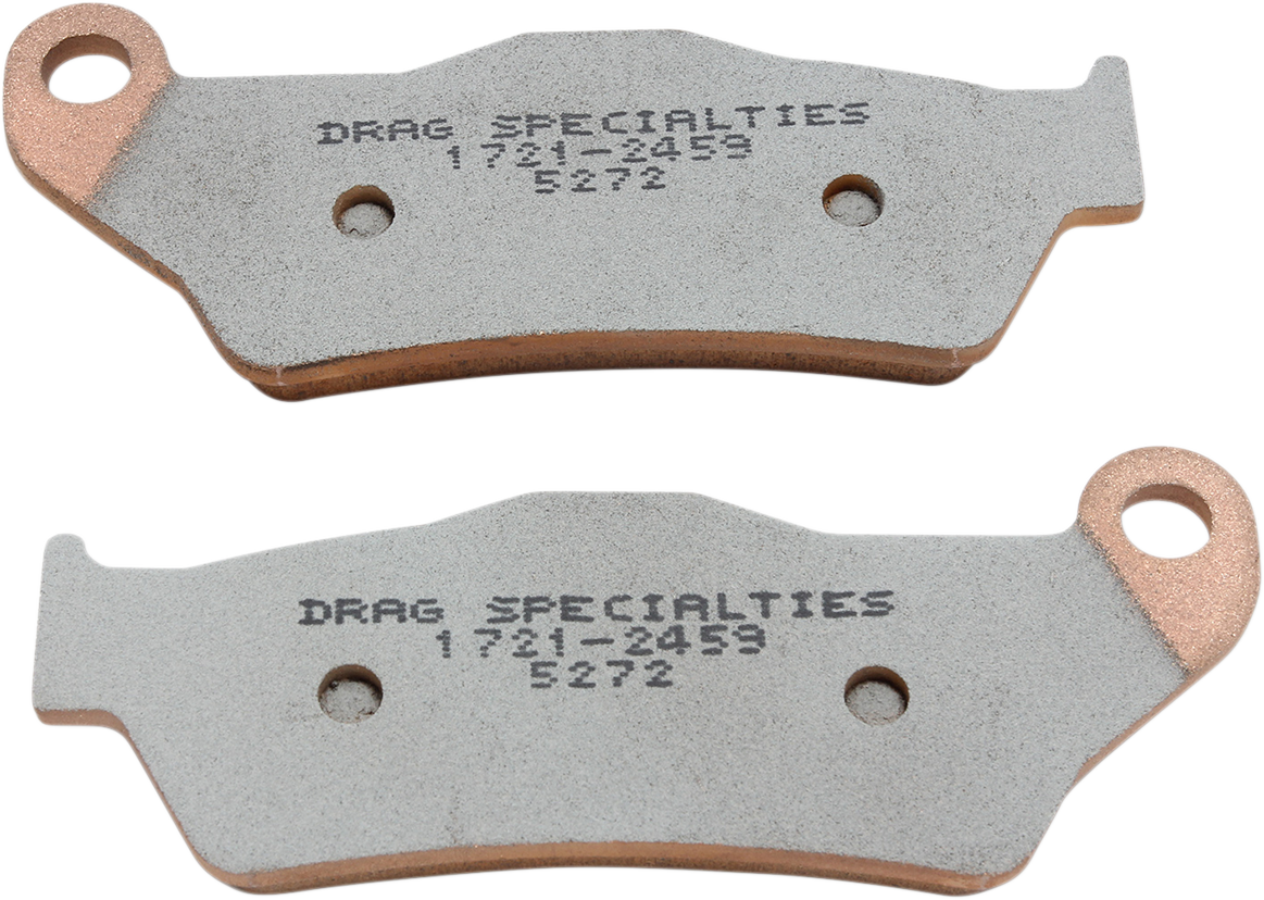 Drag Premium Sintered Metal Rear/Front Brake Pads 2015 Harley Street XG500 XG750