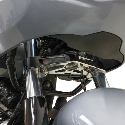 Thrashin Supply Chrome Bottom Triple Tree fits 2024 Harley Road Glide FLTRX