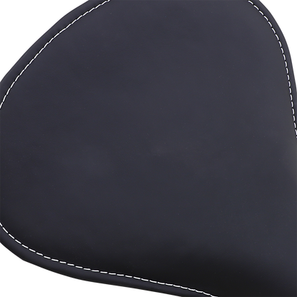Drag Specialties Large Low-Profile Spring Solo Motorcycle Seat  for Harley