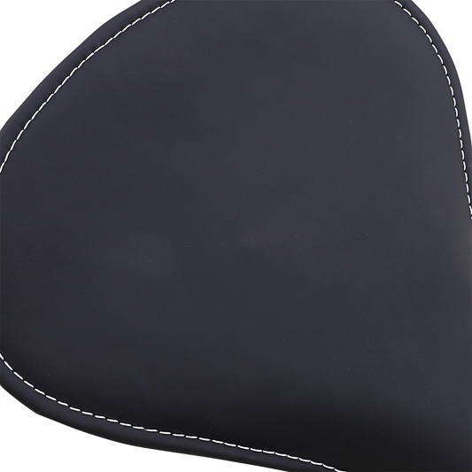 Drag Specialties Large Low-Profile Spring Solo Motorcycle Seat  for Harley