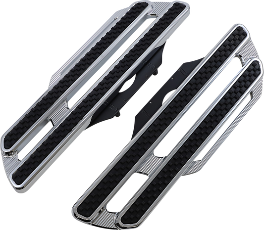 Arlen Ness Method Extended Driver Floorboards for 1999-2024 Harley Touring