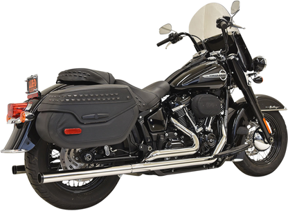Bassani Dual Exhaust Straight Mufflers 2018-2020 Harley Softail Heritage Deluxe