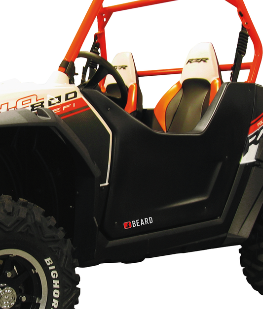 Beard Black Offroad Side by Side UTV Door Kit for 08-16 Polaris RZR 570 800