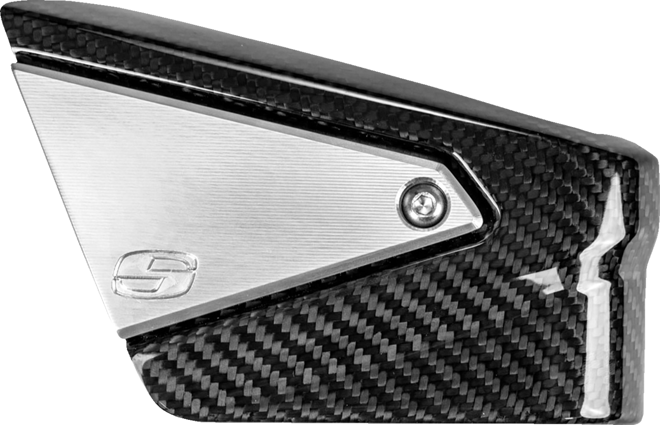 Saddlemen Carbon Fiber Gloss Coil Cover fits 2018-2026 Harley Touring Softail M8