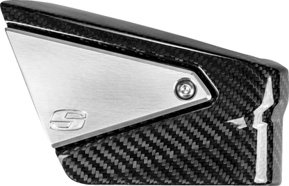 Saddlemen Carbon Fiber Gloss Coil Cover fits 2018-2026 Harley Touring Softail M8