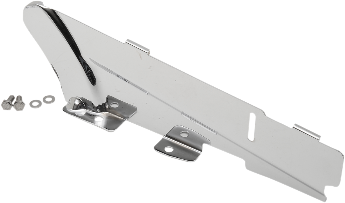 Drag Specialties Chrome Lower Belt Guard for 2007-17 Harley Dyna FXDB FXDL FXDI