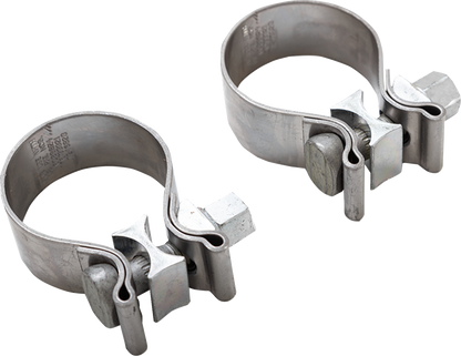 Vance & Hines 1-3/4" Slip On Exhaust Muffler Clamps for 1995-2016 Harley Touring