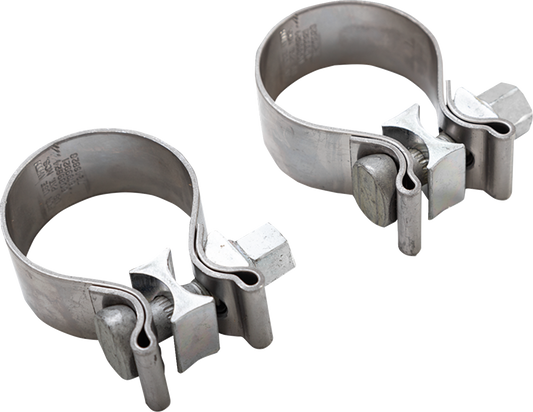 Vance & Hines 1-3/4" Slip On Exhaust Muffler Clamps for 1995-2016 Harley Touring