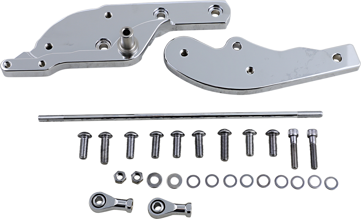 Drag Specialties +3" Chrome Forward Control Extension Kit 2018-23 Harley Softail