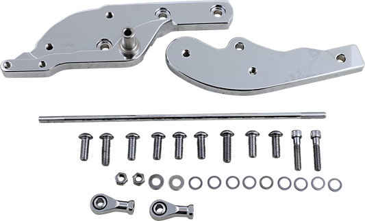 Drag Specialties +3" Chrome Forward Control Extension Kit 2018-23 Harley Softail