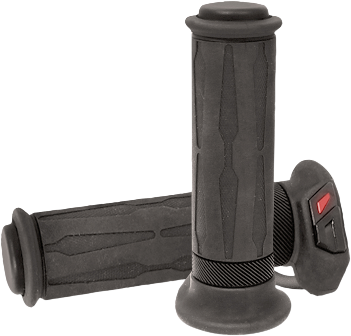 Koso Apollo 120mm x 7/8" Universal Black Heated Handlebar Grips Street Offroad
